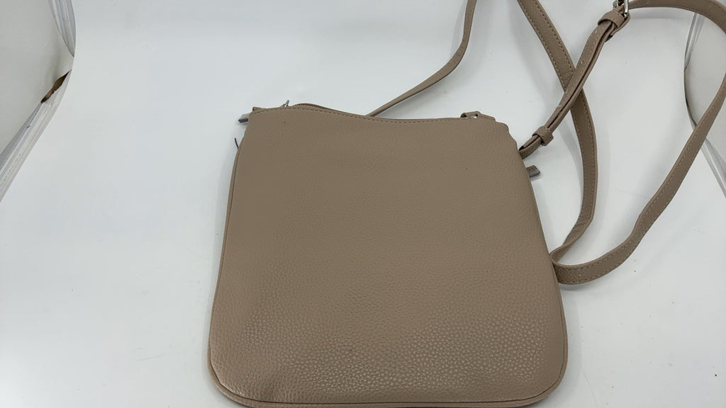 Nautica womens Lakeside Signature Sand Jaquard North South Crossbody Bag