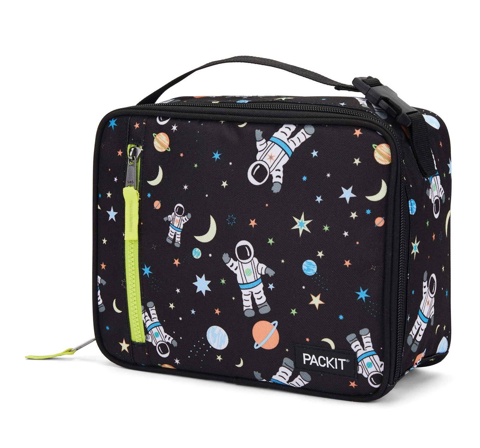 PackIt Freezable Classic Lunch Box, Spaceman, EcoFreeze Tech, Collapsible