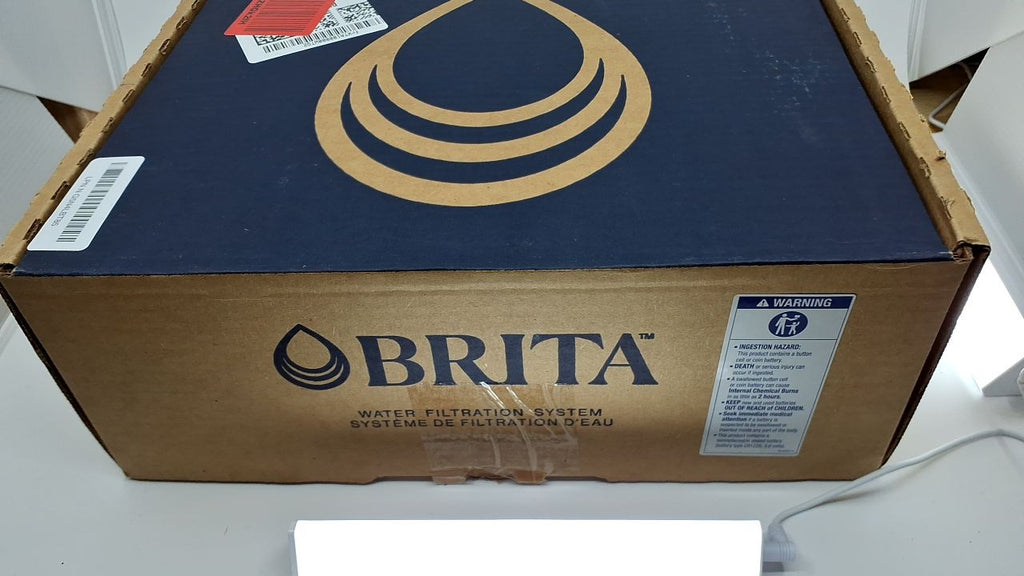 27-Cup Brita Water Dispenser, Black, Removes 99% Lead, Includes Filter