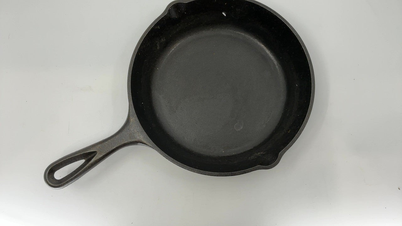 Black 8 Inch Lodge Cast Iron Skillet, Pre-Seasoned for Campfire & Stove