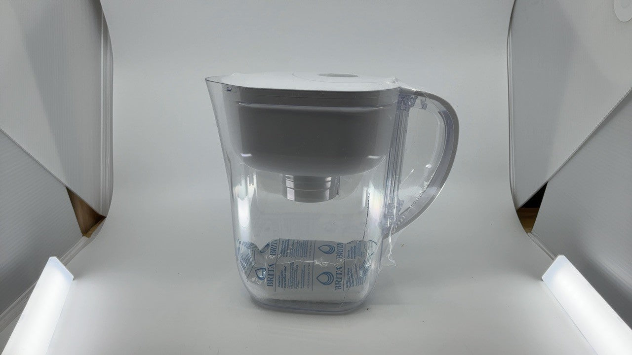 Brita 6-Cup Water Filter Pitcher BPA Free w/ 1 Standard Filter White