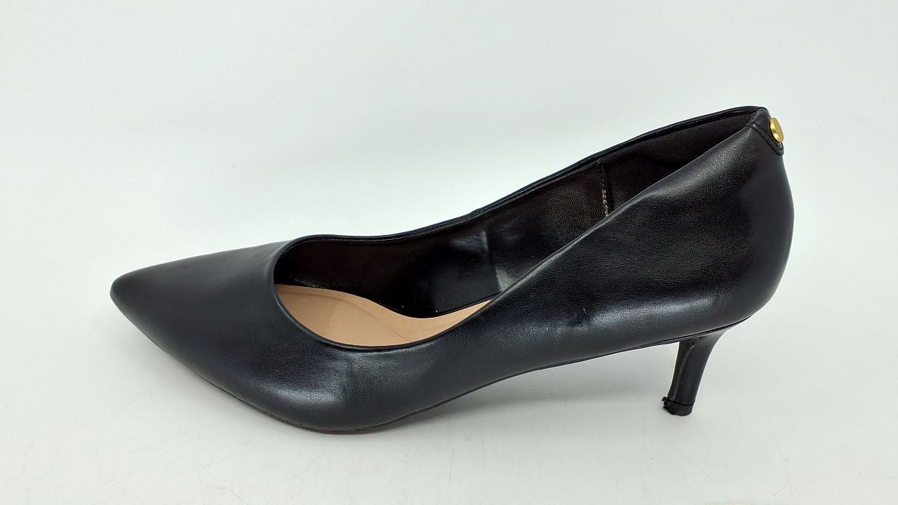ZURIN Women's Black Pointed Toe Stiletto Heels 2.5in Pumps Size 10