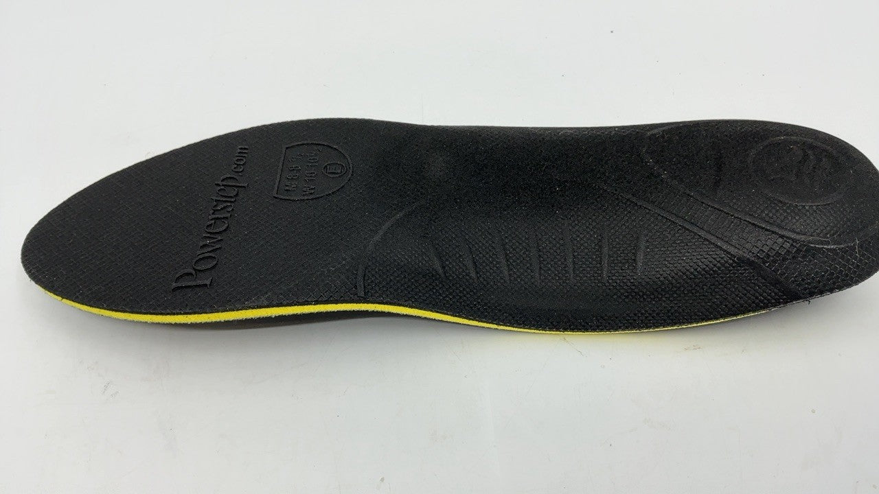 PowerStep Pinnacle Work Insoles, Arch Support, Men's 8-8.5, Women's 10-10.5 blac