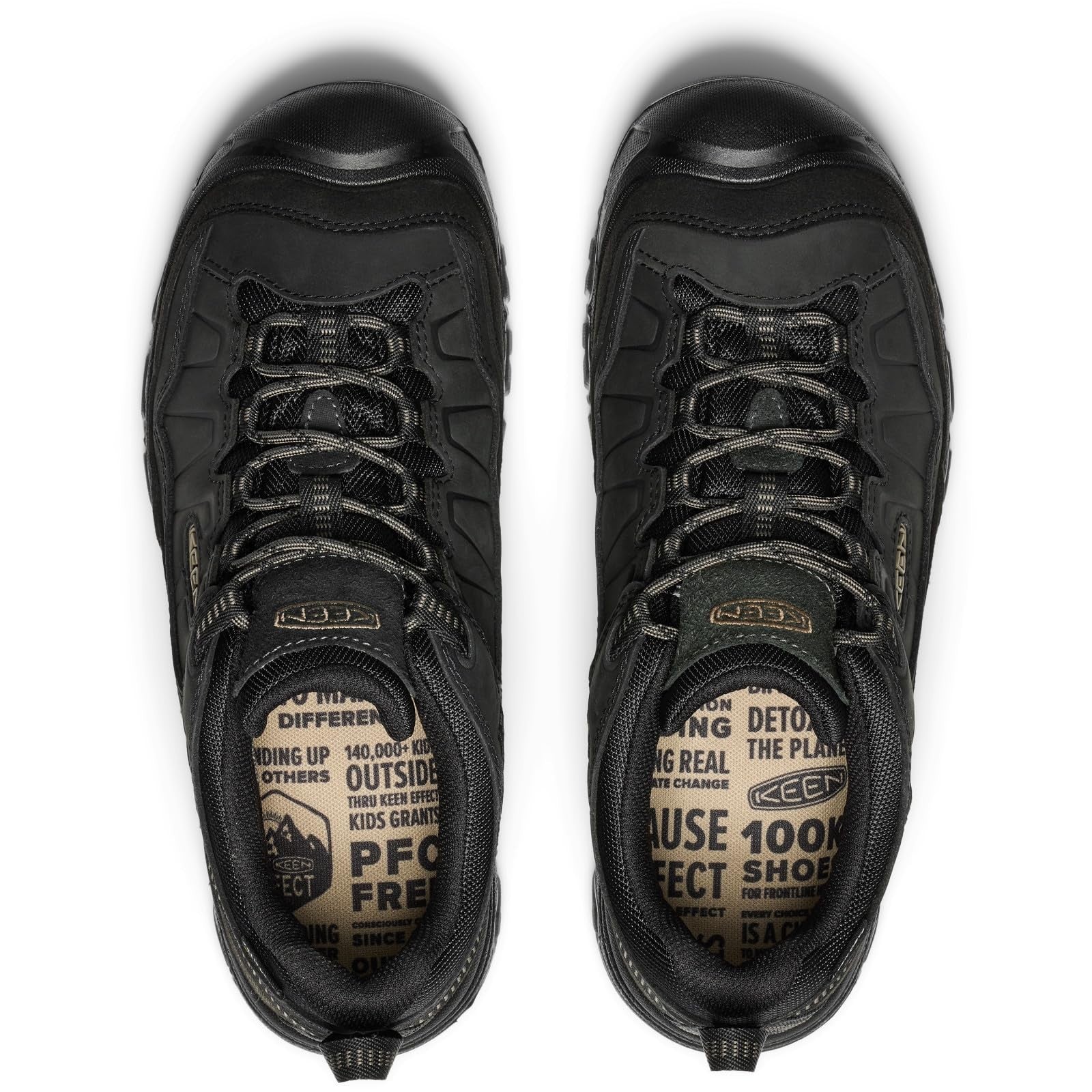 KEEN Targhee 4 Low Hiking Shoes 13 Black Durable Waterproof