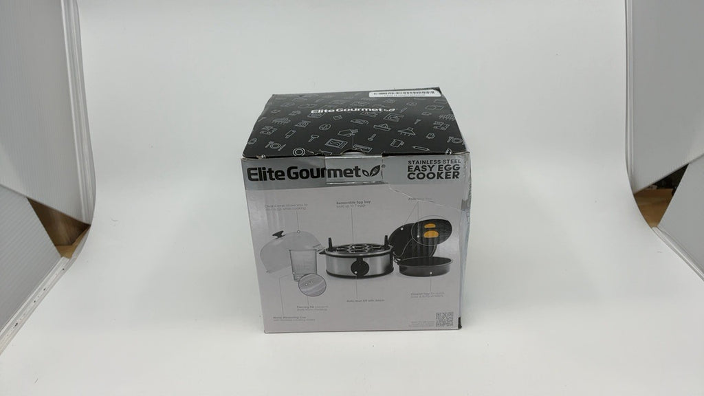 Electric Egg Cooker, 7 Egg Capacity, Stainless Steel, Auto Shut-Off