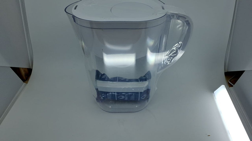 Brita Water Pitcher, 10-Cup, Elite Filter, 99% Lead Reduction, White