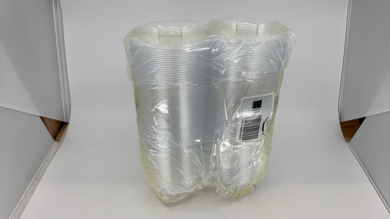 6OZ Clear Plastic Bowls - 200 Count Disposable for Desserts & Salads