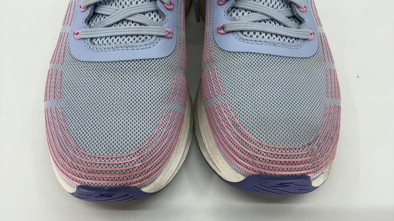 Skechers Women's Max Cushioning Elite 2.0 Sneaker, Light Blue/Pink, 11