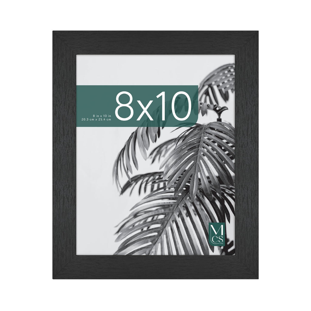 MCS 8x10 Picture Frame Black Woodgrain, Vertical & Horizontal Display