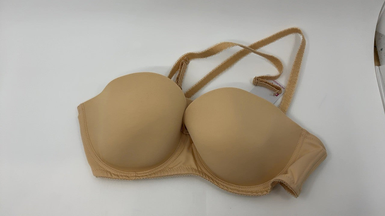 Freya Women's Deco UW Moulded Strapless Bra, Nude, 34D