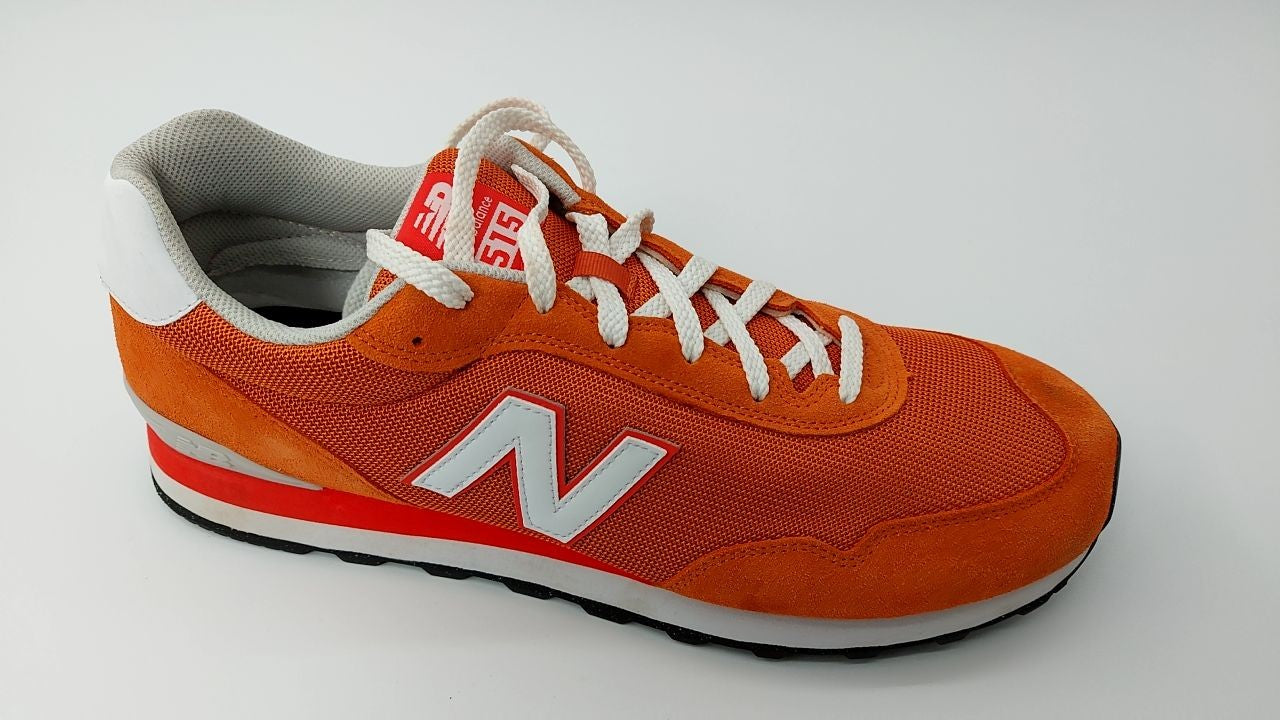 New Balance Men's 515 V3 Sneaker, Alpha Orange/White, 14