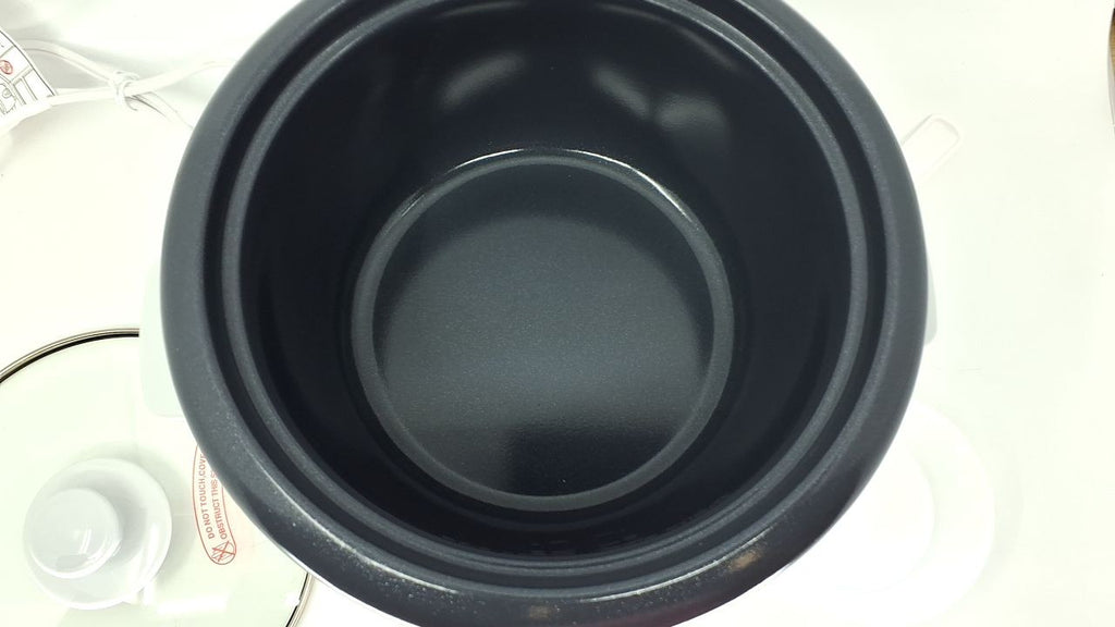 Aroma 6-Cup Rice Cooker, Auto Keep Warm, 1.5 Qt, White, ARC-363NG