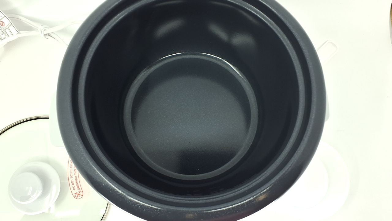 Aroma 6-Cup Rice Cooker, Auto Keep Warm, 1.5 Qt, White, ARC-363NG