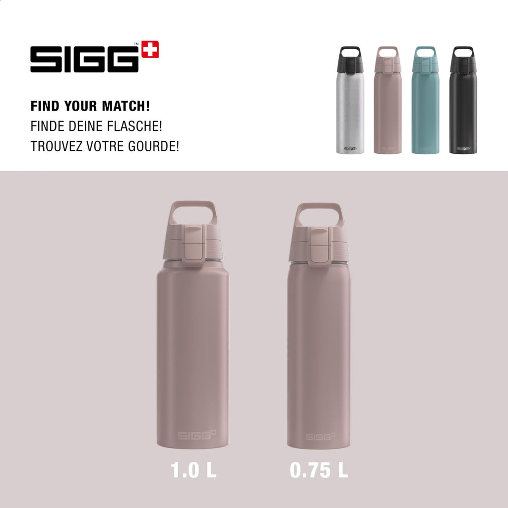 25 Oz SIGG Aluminum Water Bottle WMB Pathfinder Dusk Eco-Friendly