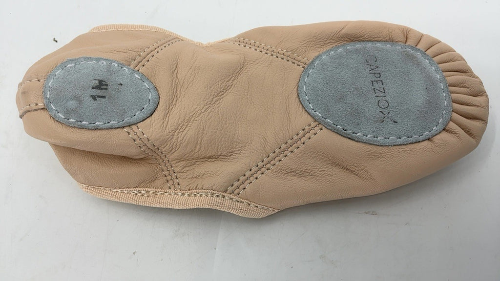 Capezio Leather Juliet Ballet Shoe - Child, Light Pink, 1 M
