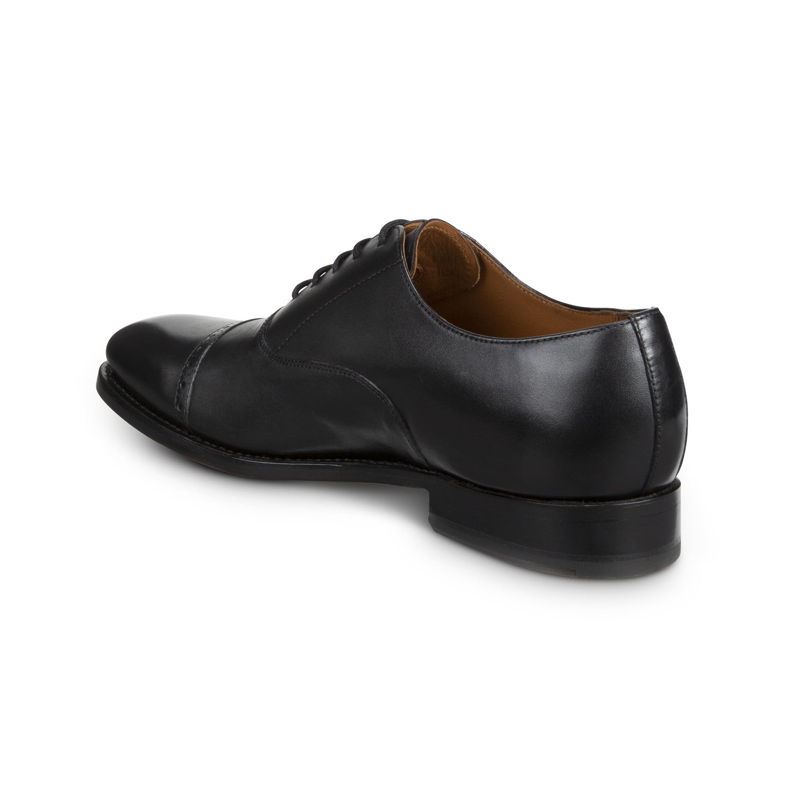 Allen Edmonds Mens Brady Cap Toe Oxford Black Leather 8 D