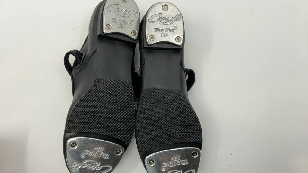 Capezio girls 3800 Mary Jane Tap Shoe , Black, 12.5 M US Little Kid