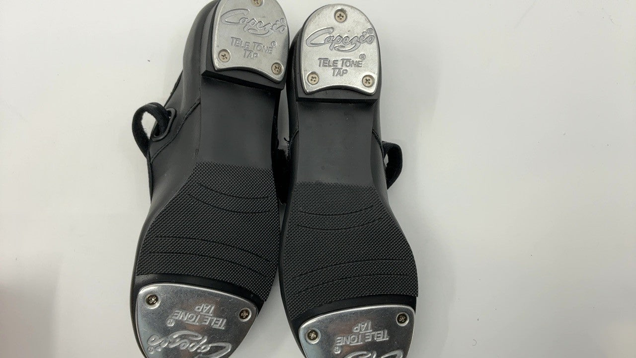 Capezio girls 3800 Mary Jane Tap Shoe , Black, 12.5 M US Little Kid