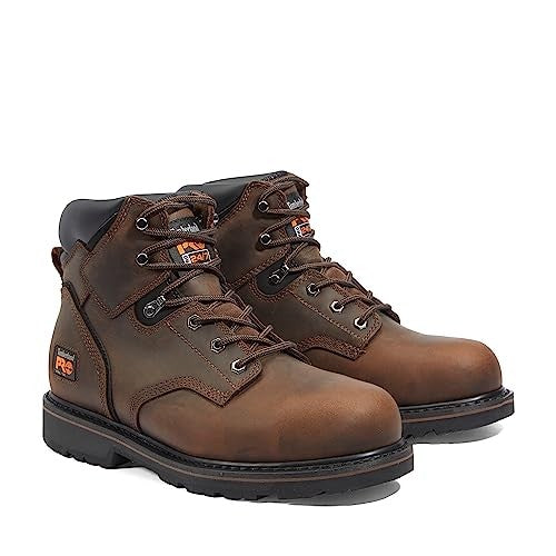 Timberland PRO Men's Pit Boss 6 Inch Steel Safety Toe Industrial Work Boot, 11W