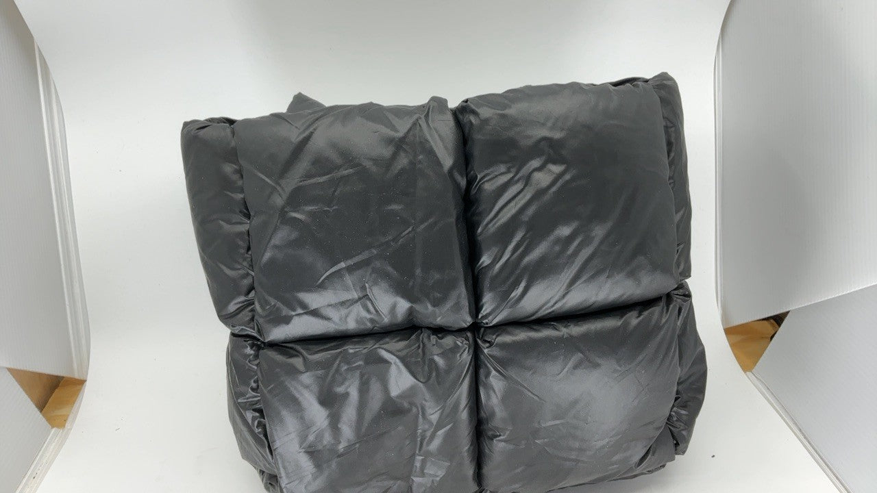 Quilted Puffer Tote Bag for Women, Lightweight Shoulder Bag, Black