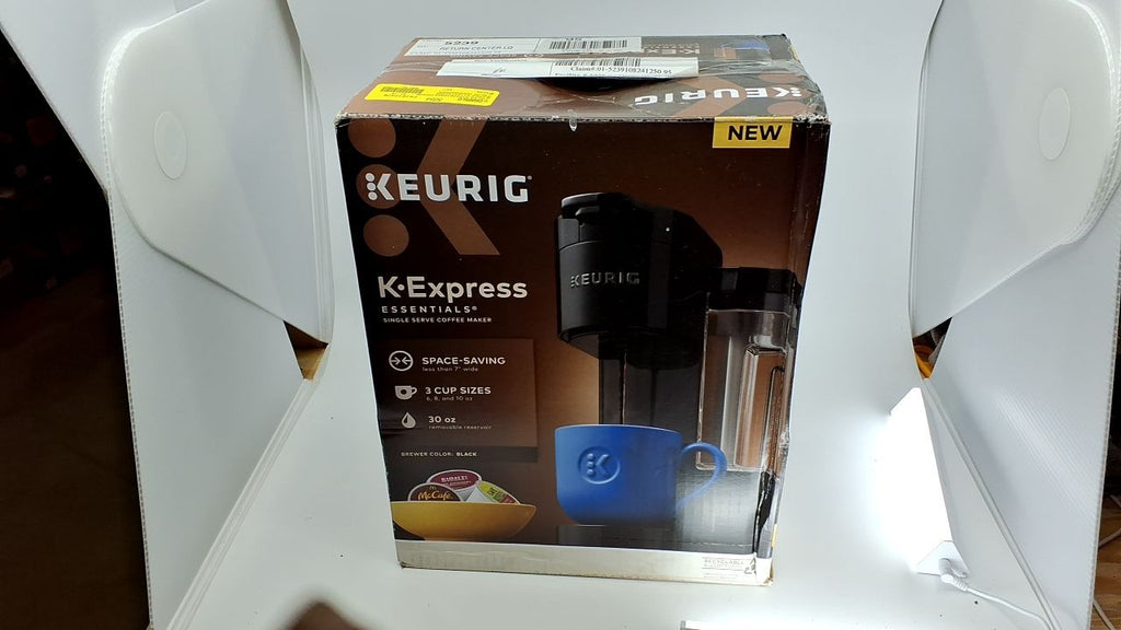 Keurig K-Express Essentials Black Single-Serve K-Cup Pod Coffee Maker