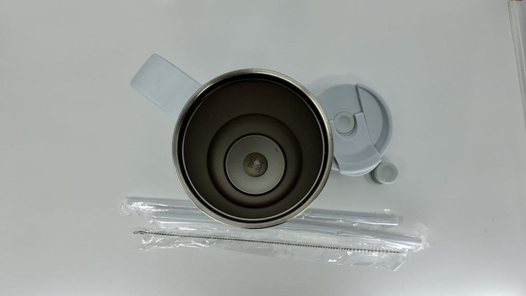 BJPKPK 30oz Stainless Steel Tumbler w/ Handle, Lid & Straw, Day & Night