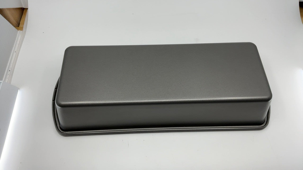 Even Heat Nonstick Steel Loaf Pans, 13 x 5 in, Gray, Set of 2