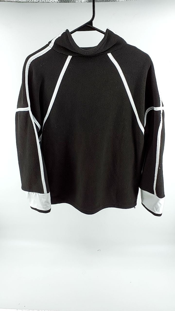 Half Zip Dropped Shoulder Sweatshirt