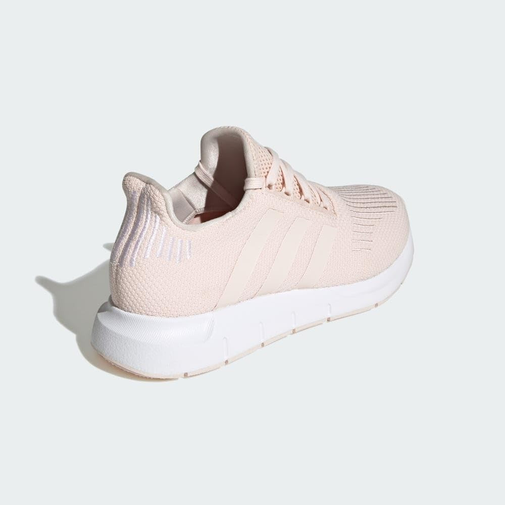adidas Women's Swift Run Sneaker, Wonder Quartz/Wonder Quartz/White, 6.5