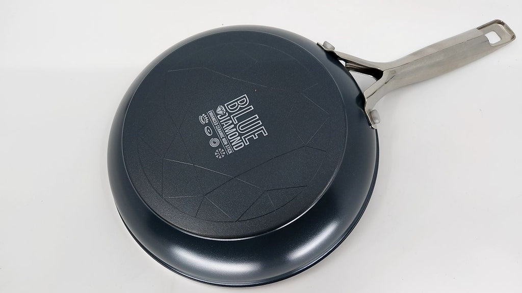 Gray 8" Nonstick Frying Pan Skillet, Blue Diamond, Oven Safe, Metal Utensil Safe