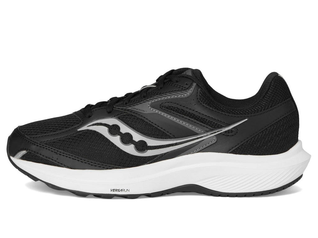Saucony Men's Cohesion 17, Black/White, 11