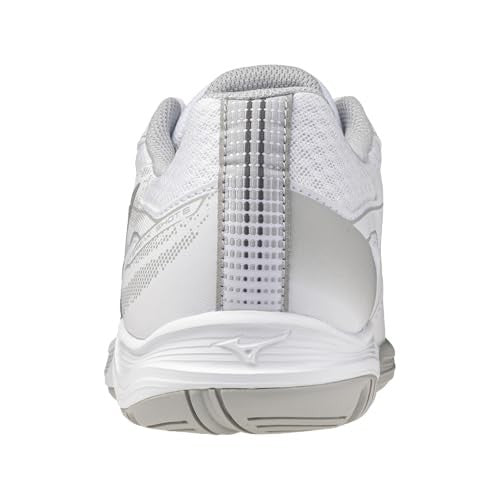Mizuno Break Shot 5 AC Women's Tennis Shoes, White/Ultimate Grey, 9.5