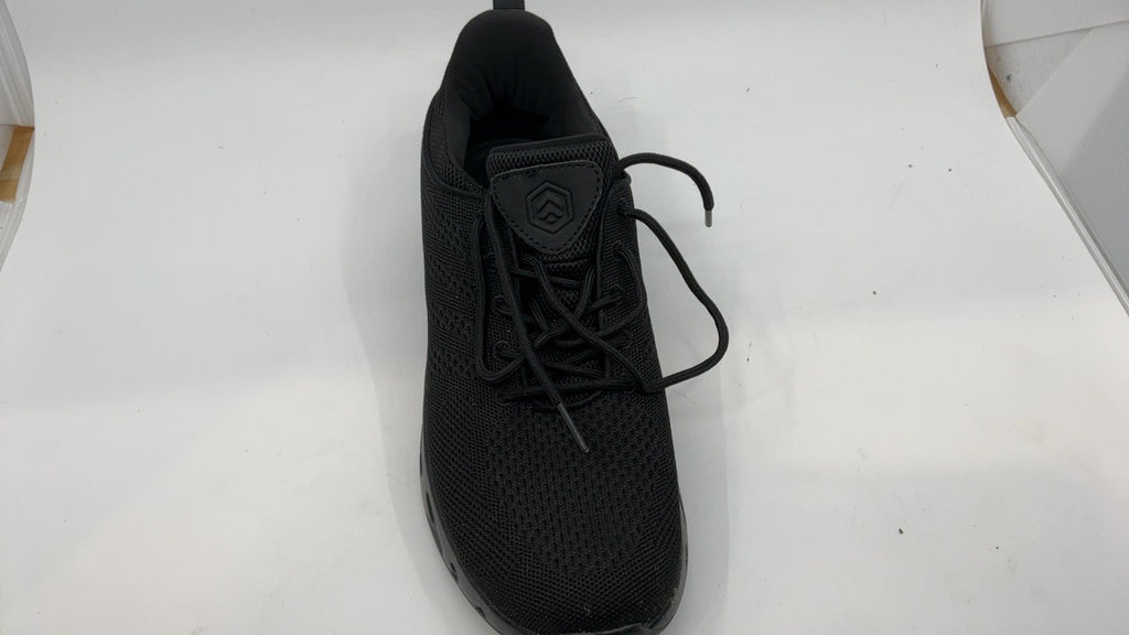 Womens 10W Black Slip On Work Shoes Non Slip Sneakers by LARNMERN