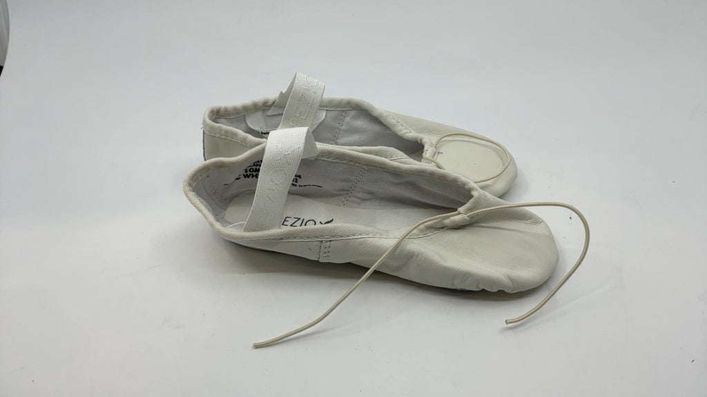 Daisy 205 Ballet Shoes by Capezio, White, Size 10.5 Little Kid