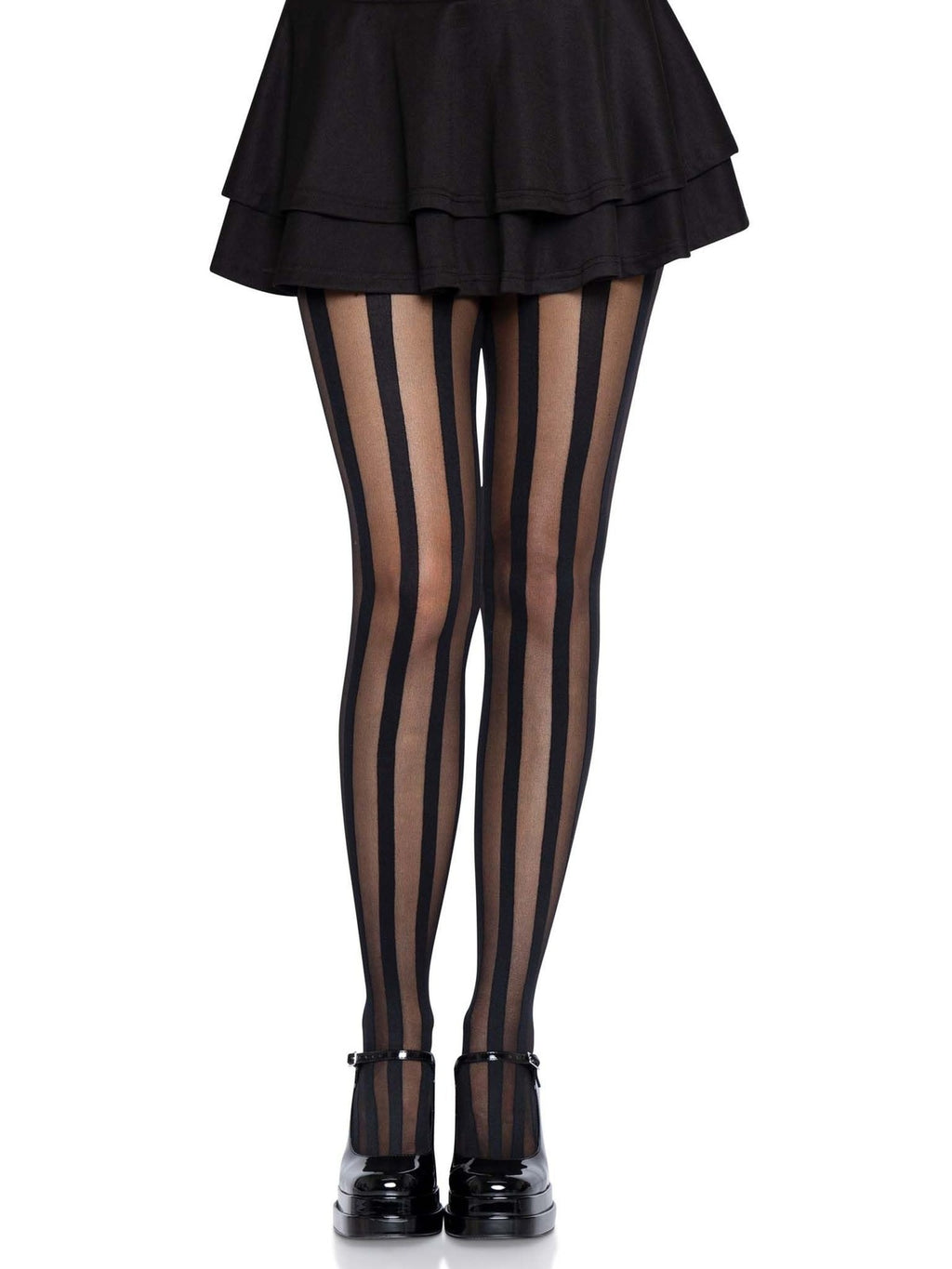Leg Avenue womens Alt Fashion Patterned Tights for Women Stripes One Size