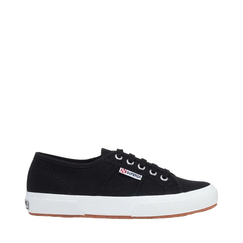 Superga 2750 COTU Classic Sneaker Black/Full White EU38 (Men's 5.5, Women's 7) M