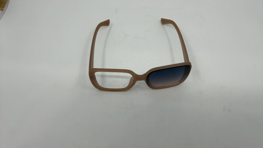 TAHARI TH815 Retro Oversized Square Sunglasses 64mm Nude UV Protection