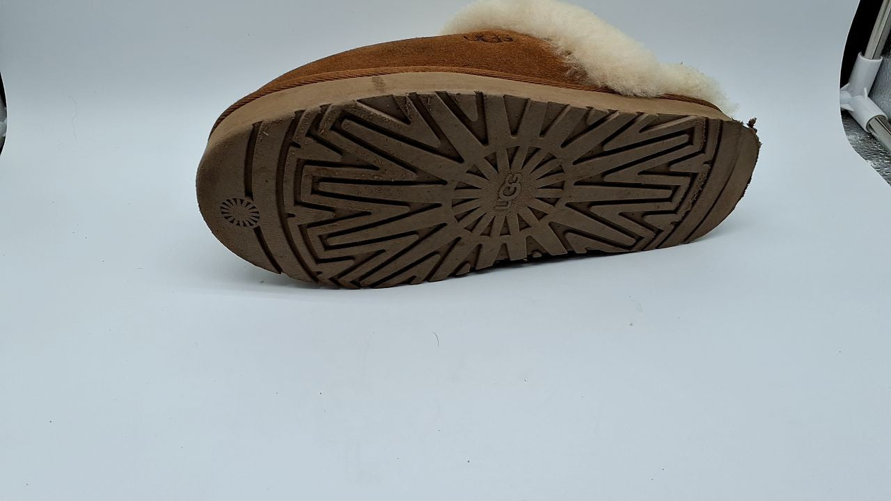 UGG Women's Disquette Slipper, Chestnut, 8