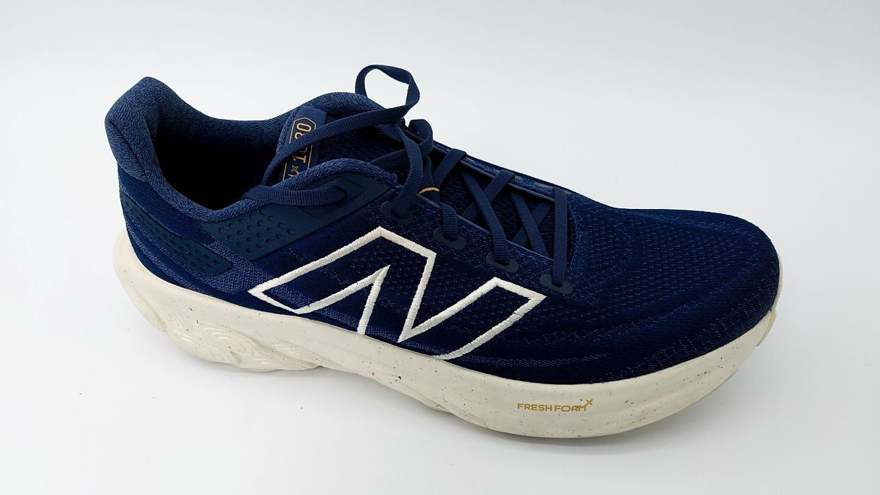New Balance Men's M1080P13 Running Shoe, Navy/Vintage Indigo/SEA Salt, 12