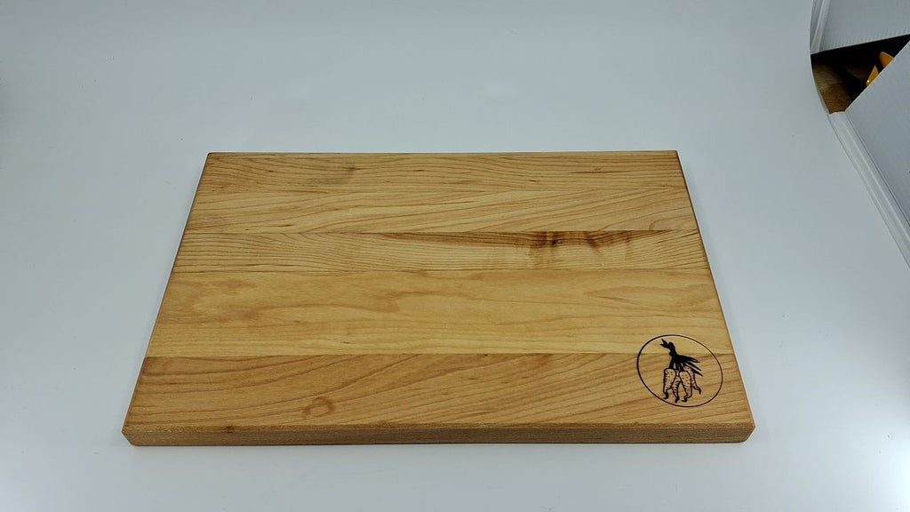 J.K. Adams 12-Inch-by-8-Inch Sugar Maple Wood Takes Two Cutting Board