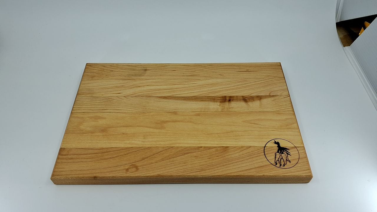 J.K. Adams 12-Inch-by-8-Inch Sugar Maple Wood Takes Two Cutting Board