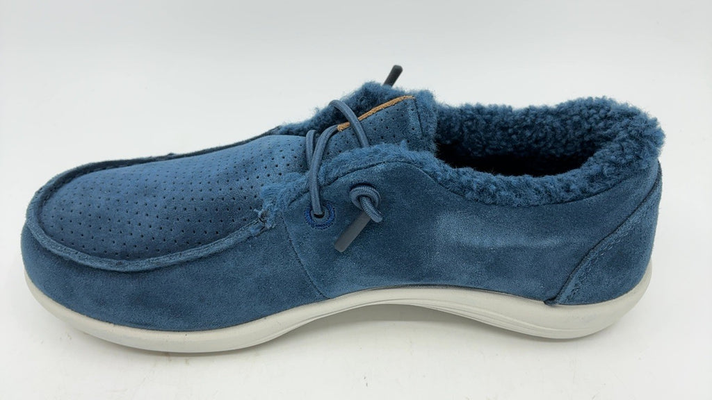 Revitalign Women's Siesta Wallaby, Marine Blue, 7.5