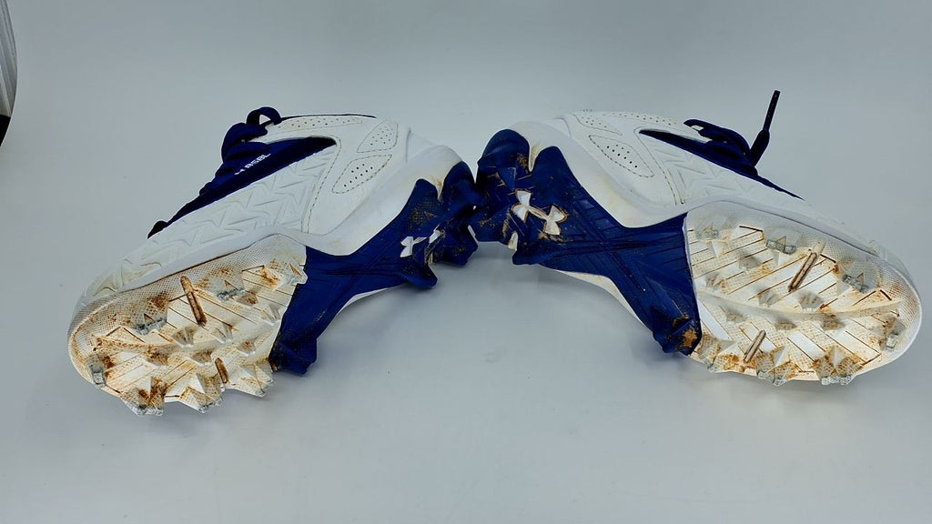 Under Armour Boys' Leadoff Low RM JR 3.0, (400) Royal/White/Royal, 11K, US