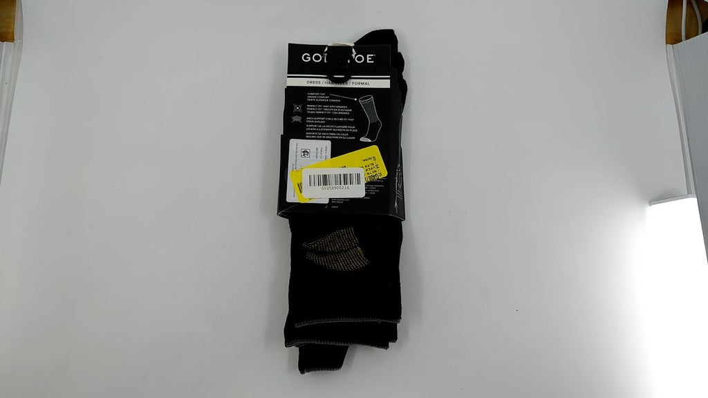 GOLDTOE Edition Mens Dress Rib Crew Socks, 3-Pack