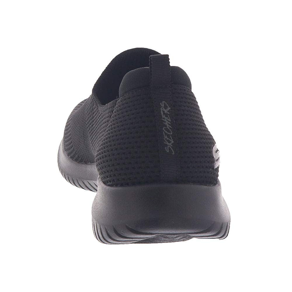 Skechers Women's Low-top Trainers Sneaker, Black 3, 9