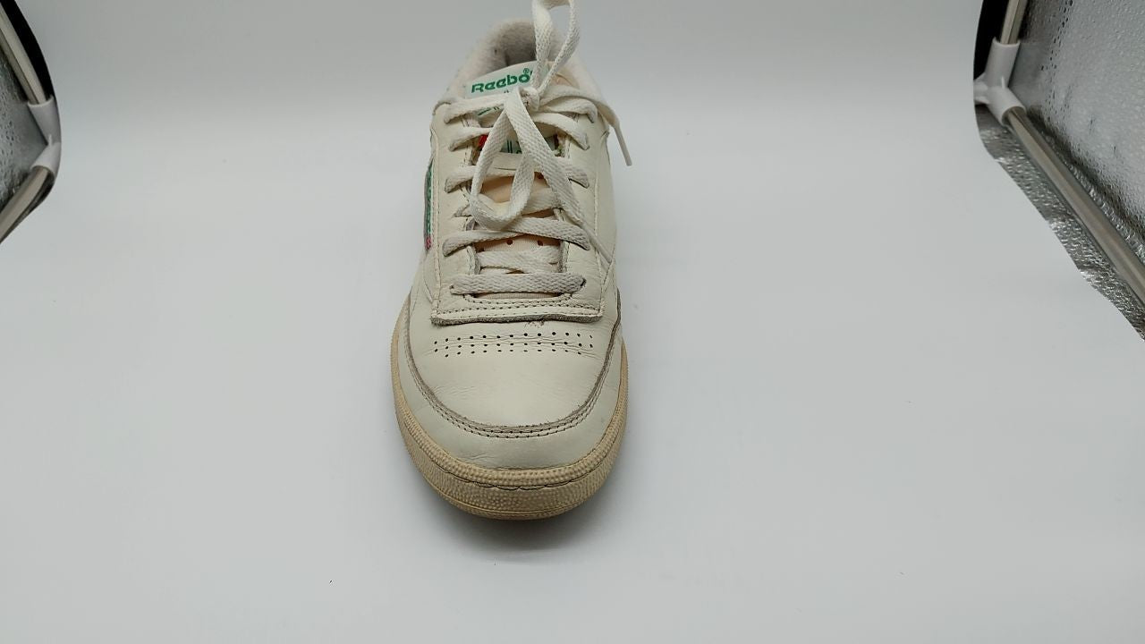Reebok Club C 85 Vintage Sneakers Women 9 Chalk/Alabaster/Glen Green