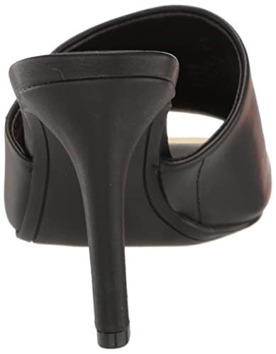 DKNY Women's Bronx Heeled Sandal, BLACK, 8.5