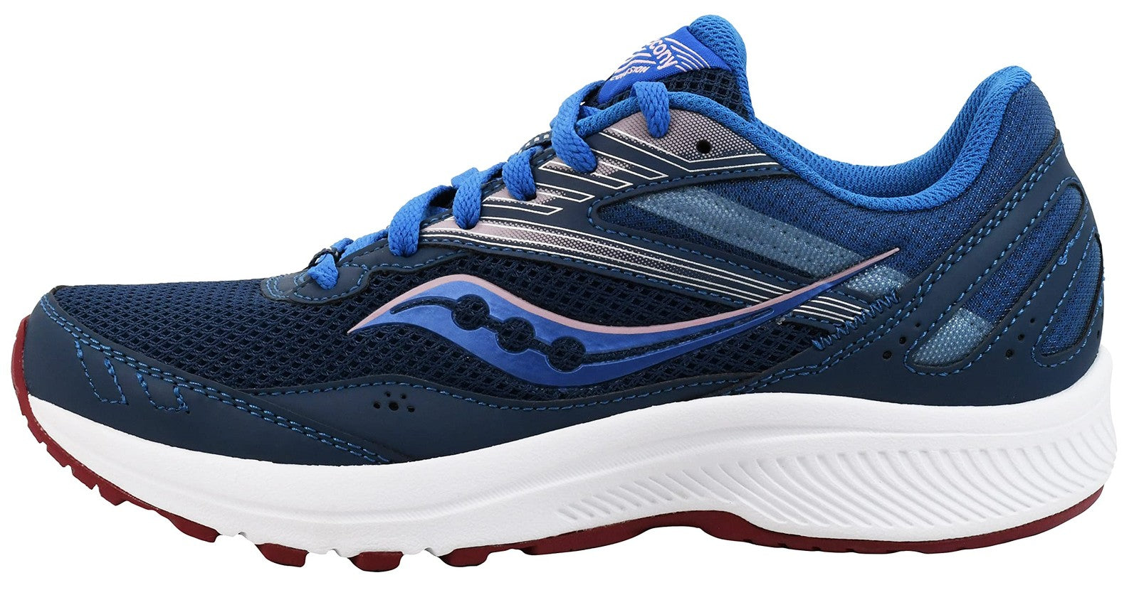 Saucony Men's Cohesion 15 Running Shoe, Navy,9.5 M
