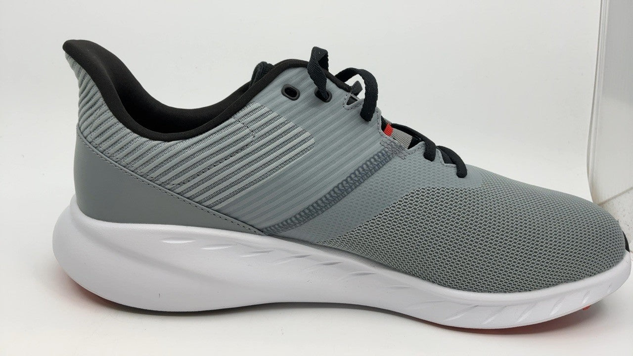 FootJoy Men's FJ Flex Previous Season Style Golf Shoe, Grey/Charcoal, 11.5 Wide