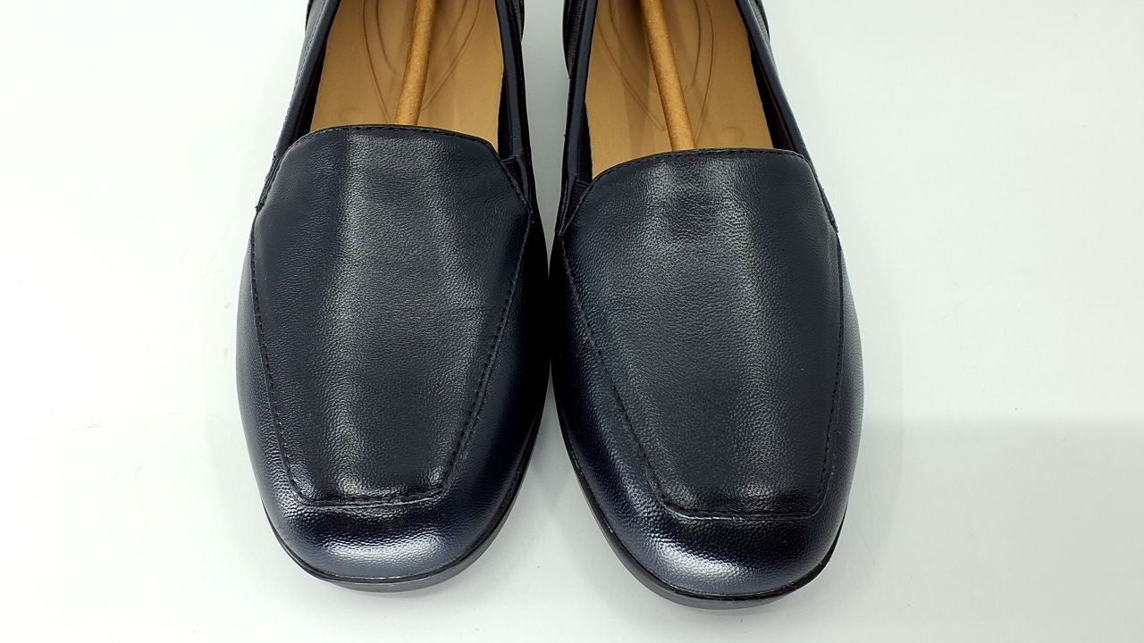 Easy Spirit Women's Devitt Loafer, Navy, 9 Wide